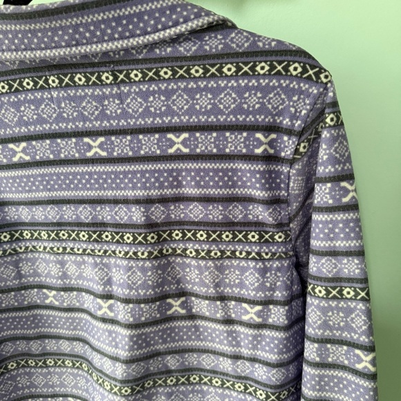 Jacks Purple Patterned Long Sleeve Shirt Size Small - Picture 7 of 7